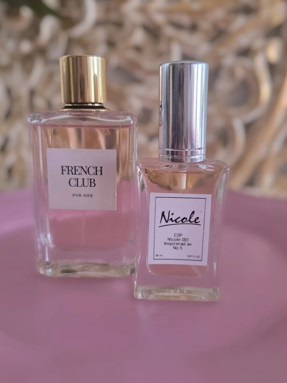 French Club & Nicole parfym duo