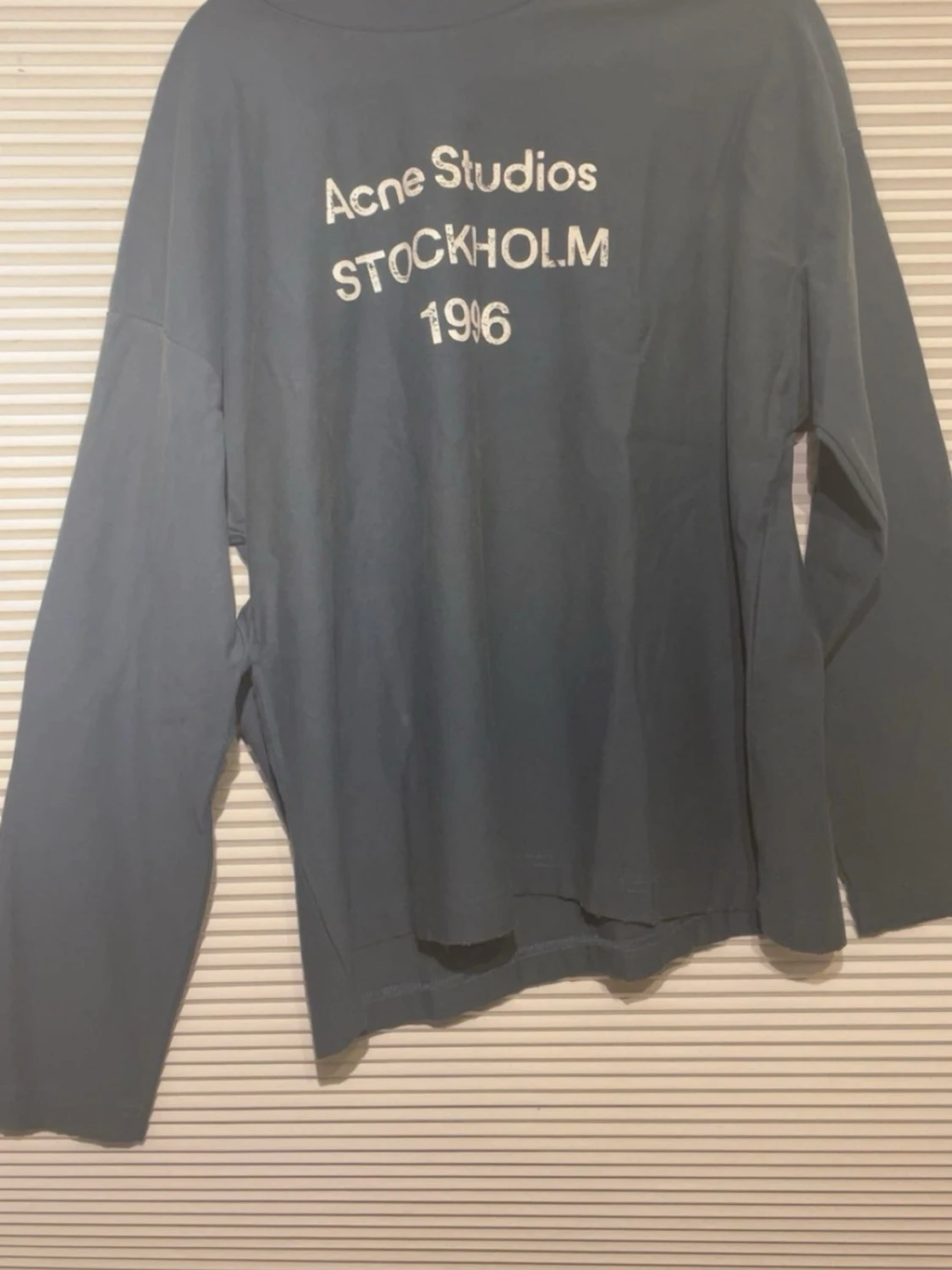 Blå långärmad topp Acne Studios - 1