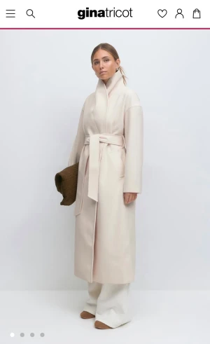 Shawl collar long coat - Helt ny, oanvänd. Ord pris 899kr