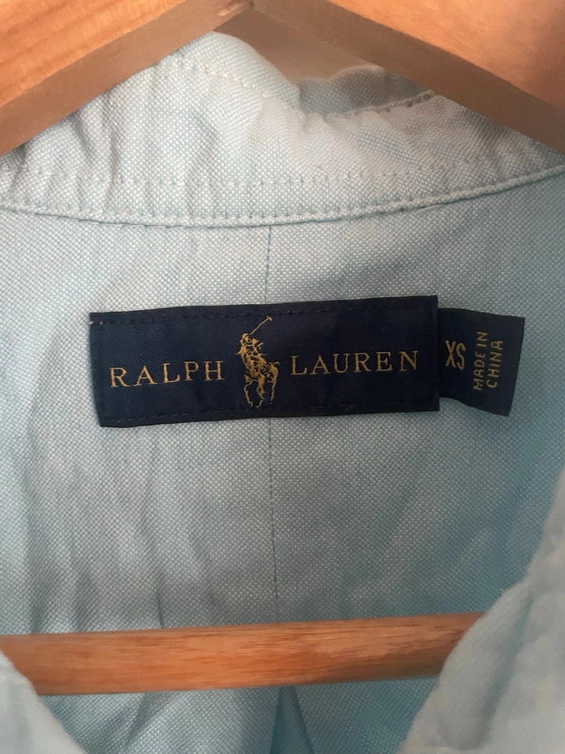 Ljusblå Ralph lauren skjorta  - 2