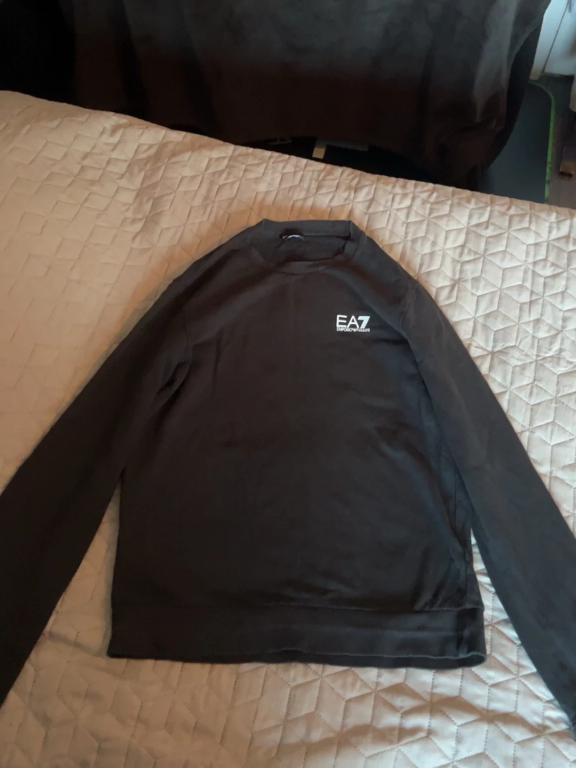 Svart sweatshirt från EA7