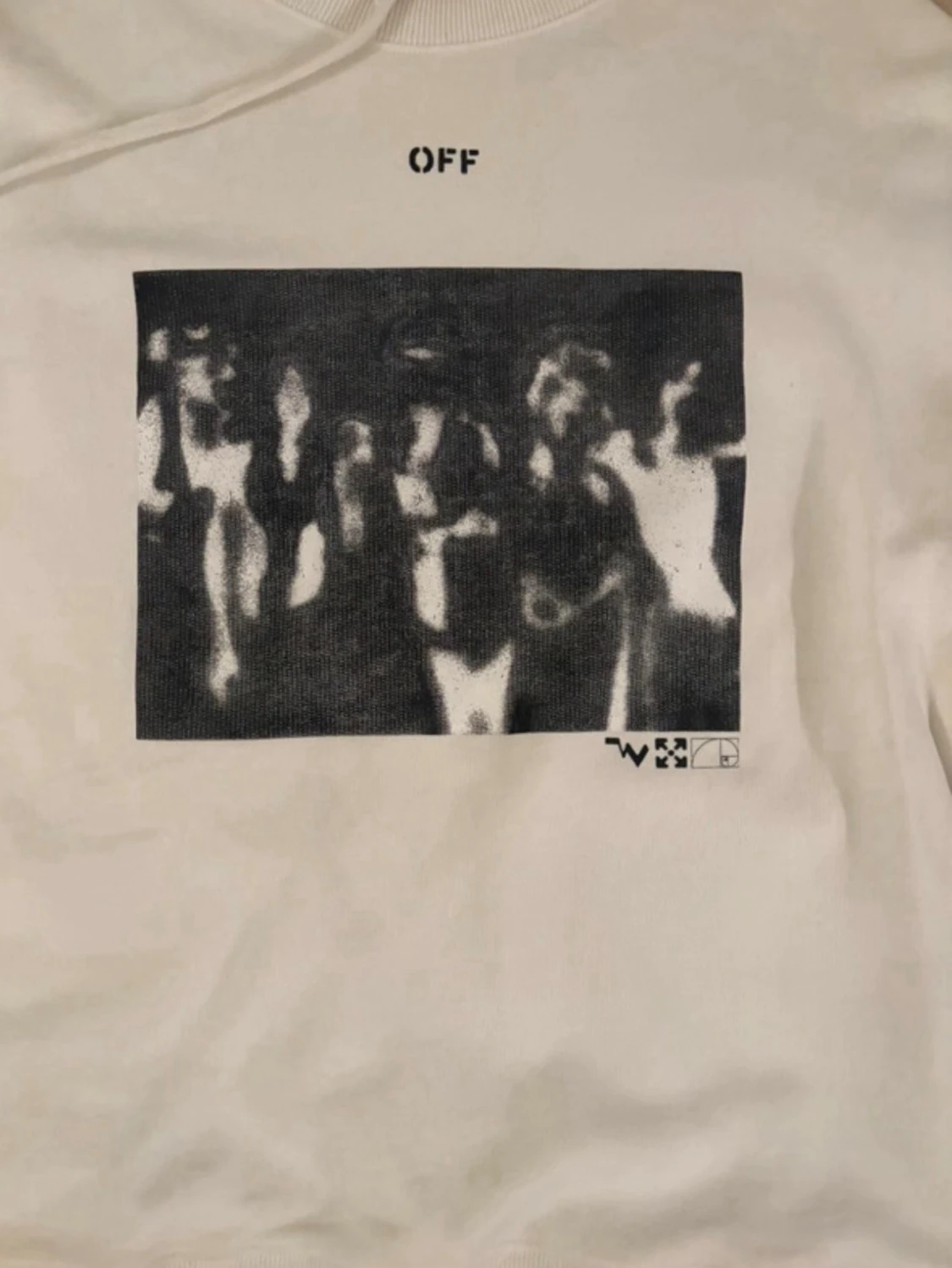 Vit sweatshirt från Off-White - 1