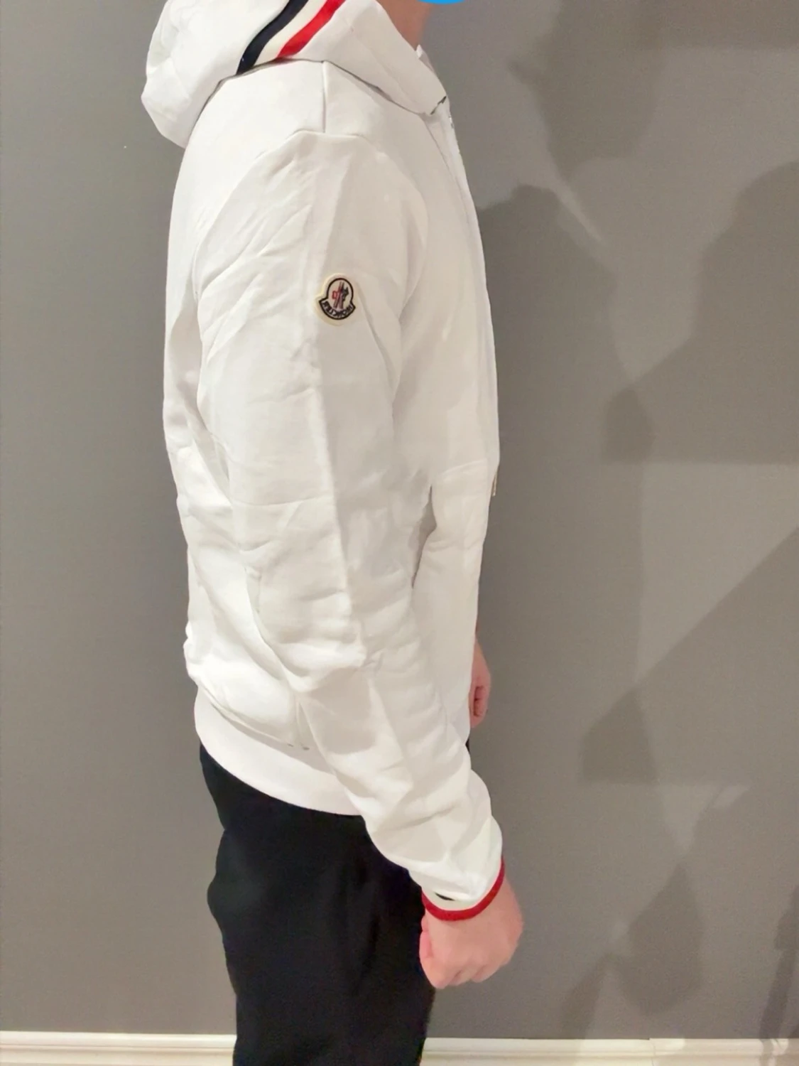 Vit Moncler zip hoodie - 6