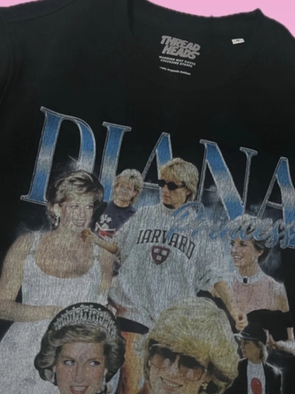 Prinsessan Diana prinsessa 👸🏻👑 sweater Stl M  - 2