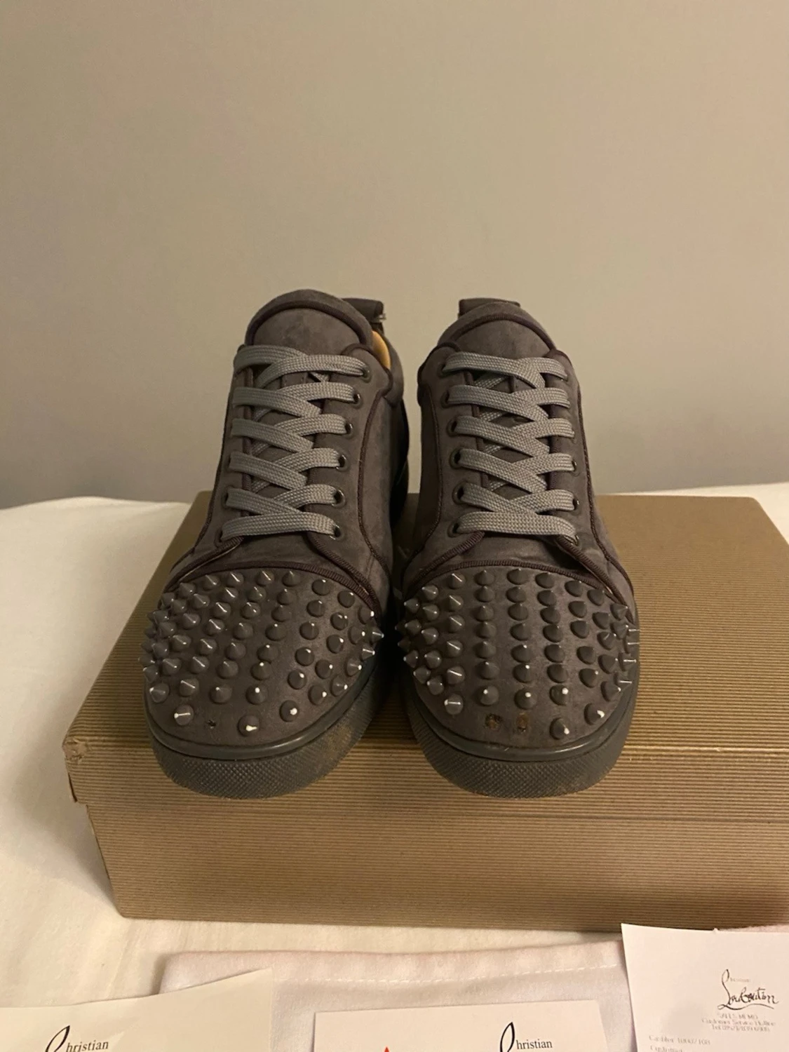 Christian Louboutin grå sneakers - 6