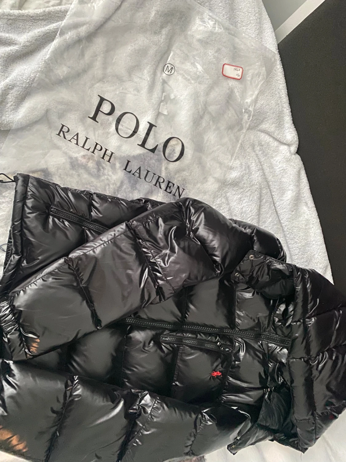 Svart pufferjacka från Polo Ralph Lauren - 3