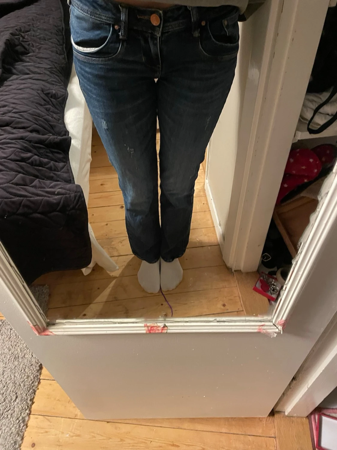 Mörklblå jeans - 2