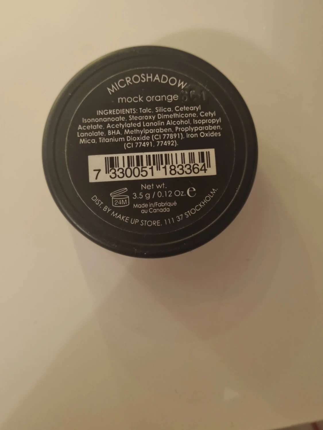 Orange ögonskugga från Make Up Store - 2