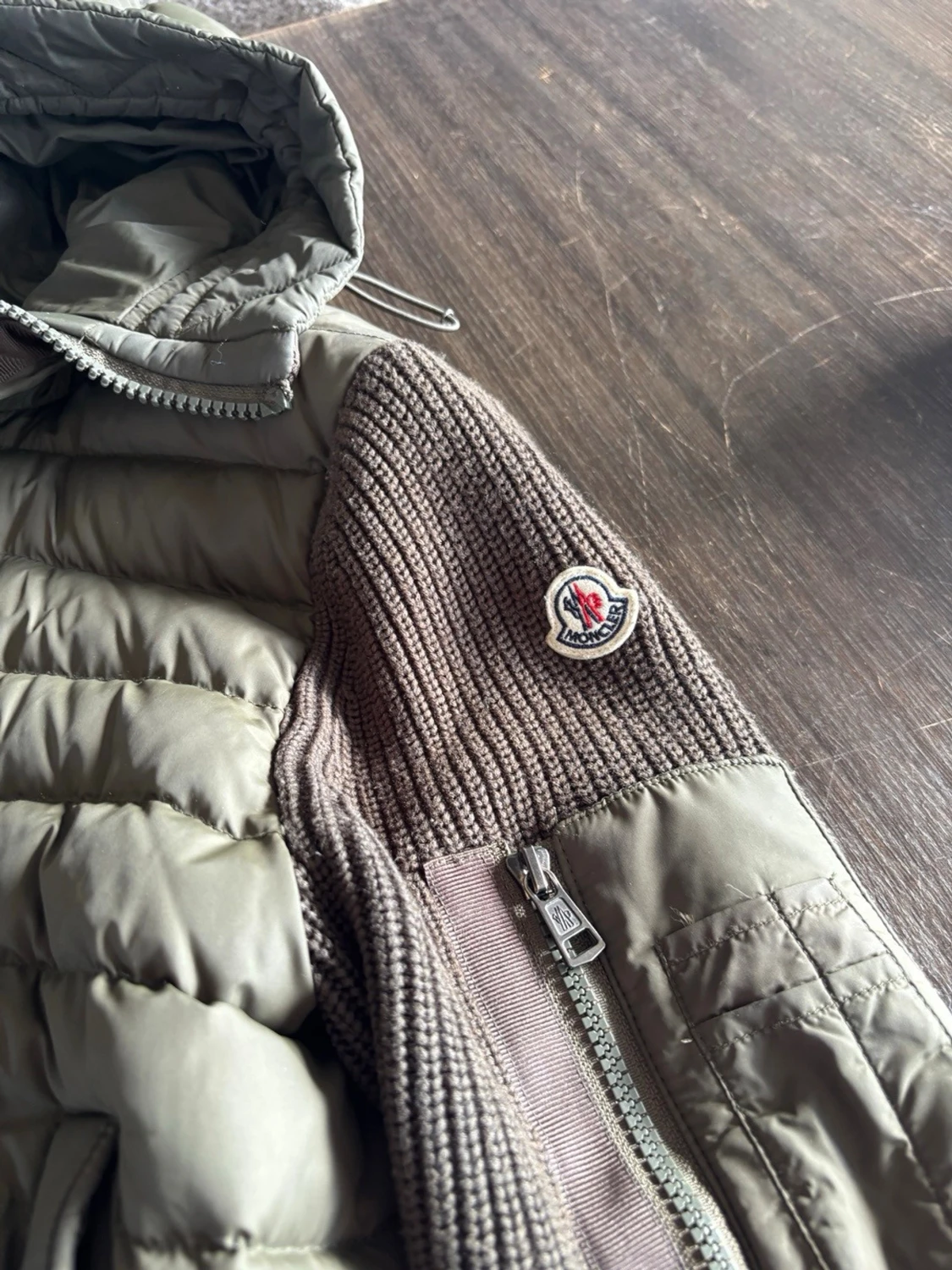 Moncler cardigan mörkgrön - 1