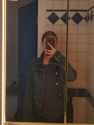 Vintage Jeansjacka ifrån Diesel  - Vintage Jeansjacka ifrån Diesel i storlek M, en lite mindre fit, så passar mig som brukar vara en S. Snygg och stilig och passar till tshirt eller tank top/linne, passar väldigt bra till blått och grönt ! 