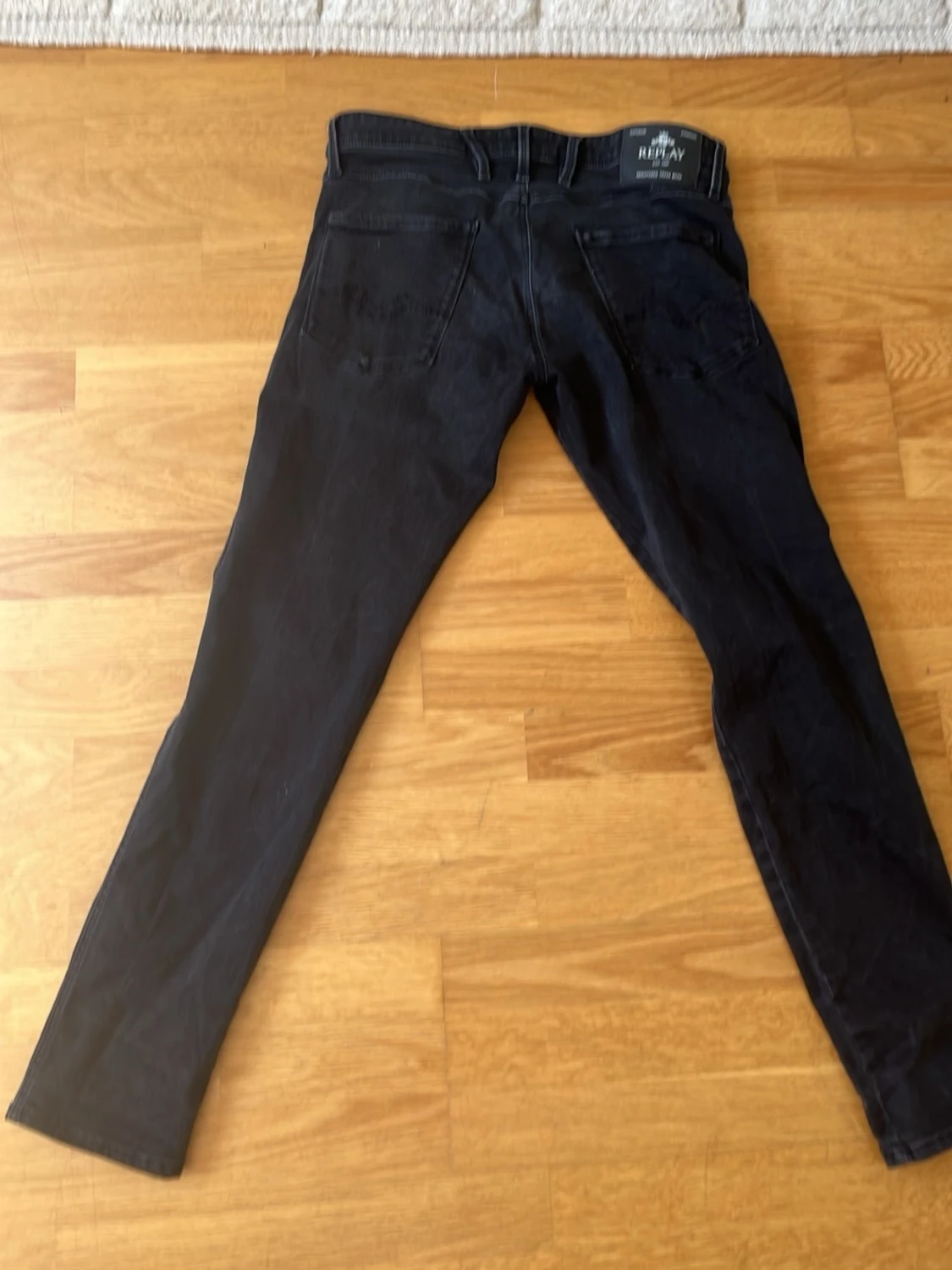 Mörkblå slim fit jeans Runaway - 1