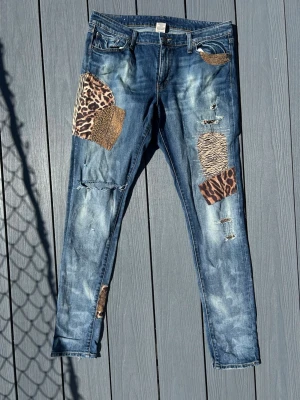 Denim Ralph lauren - Animal print jeans från denim Ralph lauren. 