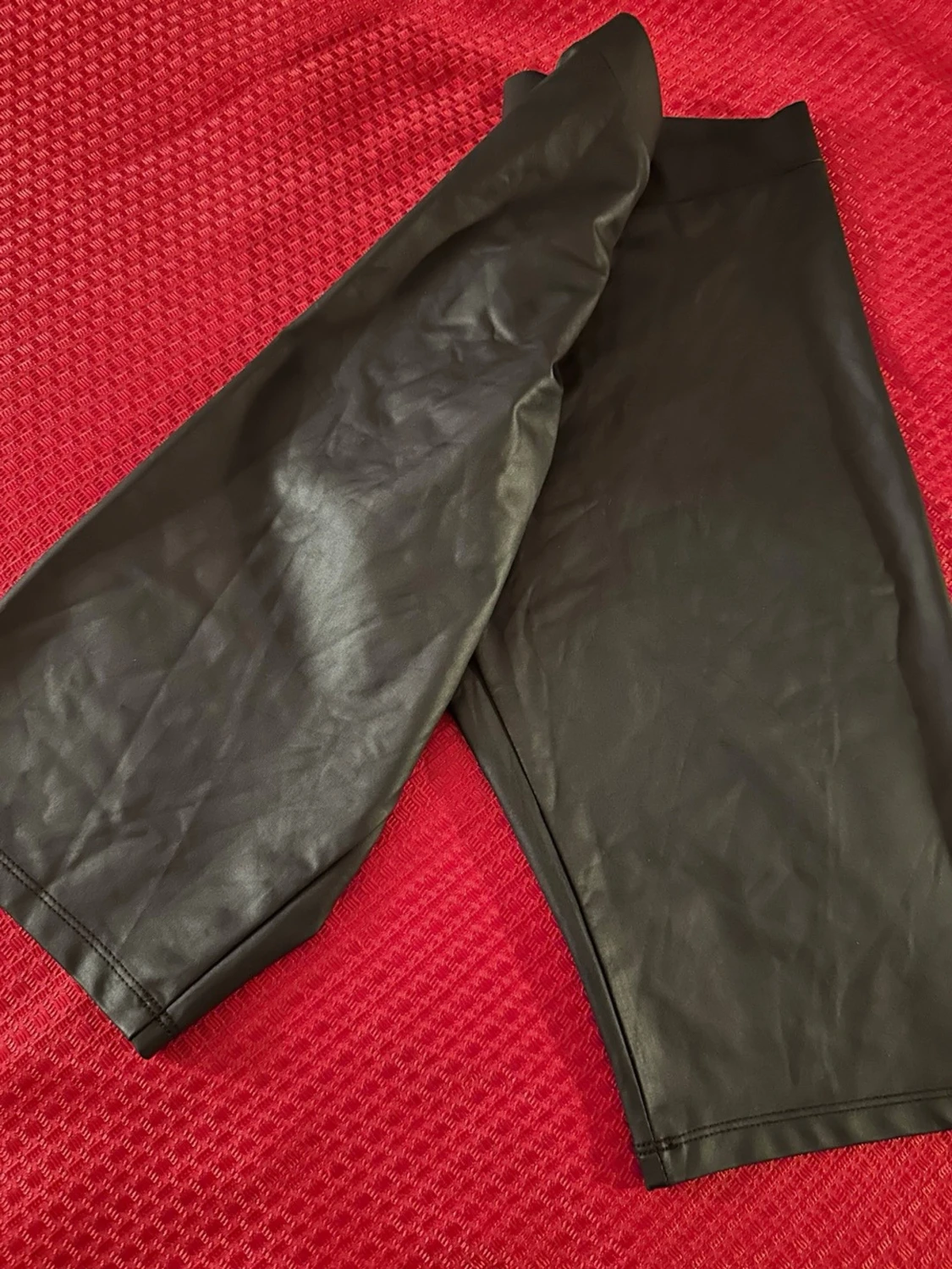 Leggings S läderimitation  - 3