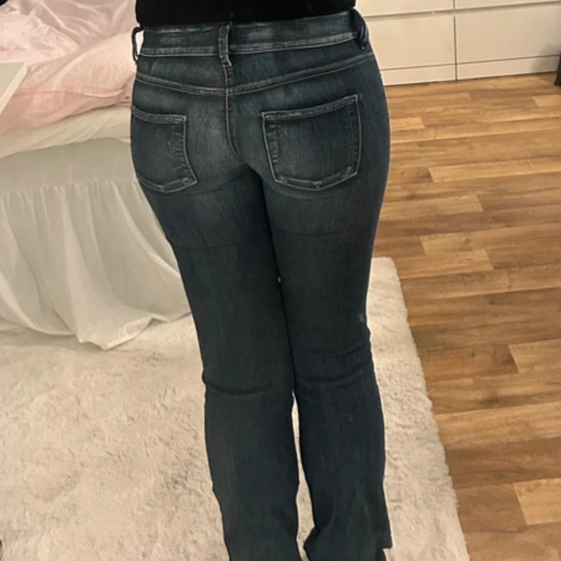 Lågmidjade bootcut jeans från Diesel - 3