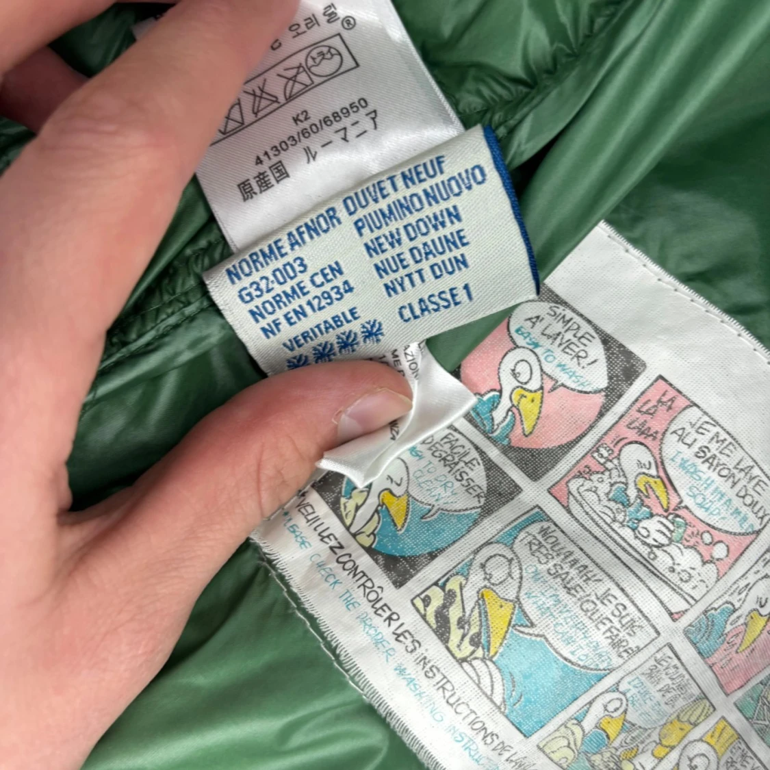 Grön pufferjacka från Moncler - 4