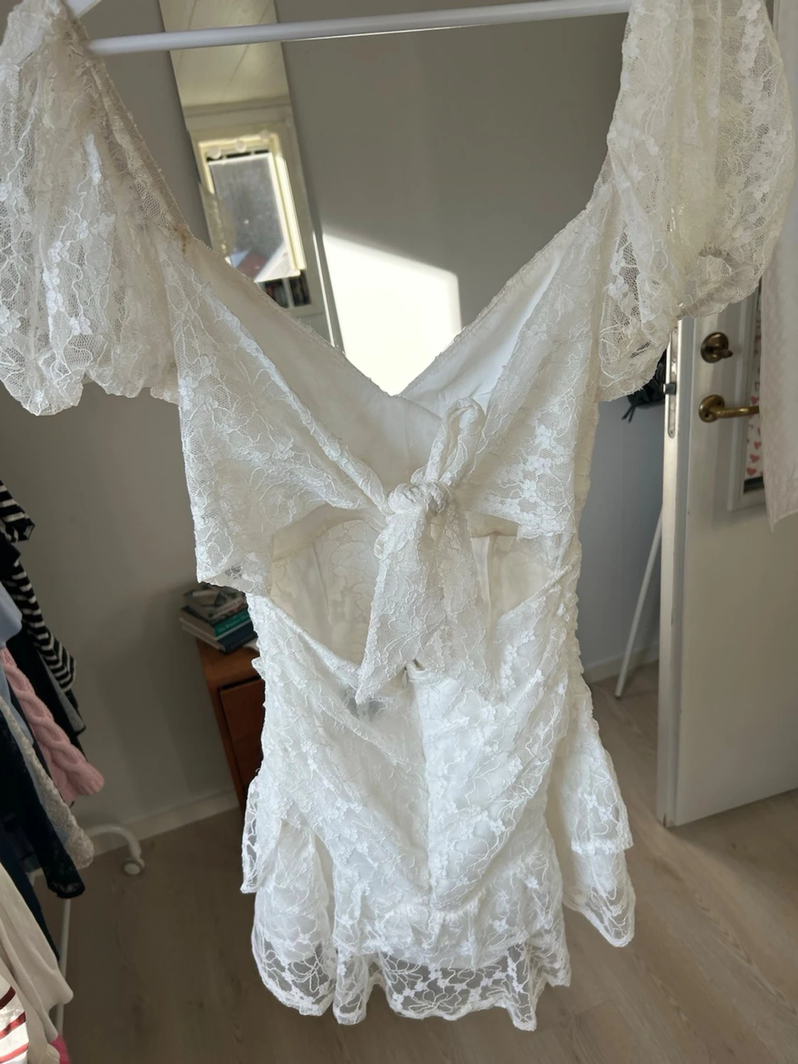 Studentklänning/vit klänning - 4