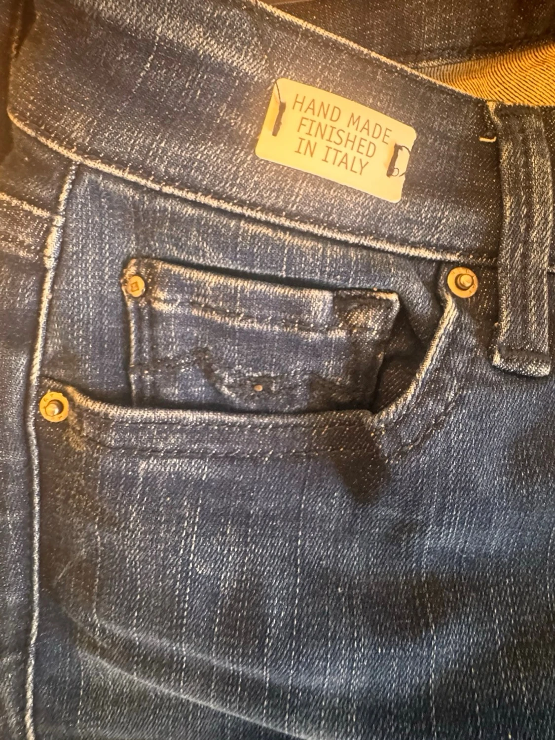 Mörkblå skinny jeans från Replay W23 L30 - 3