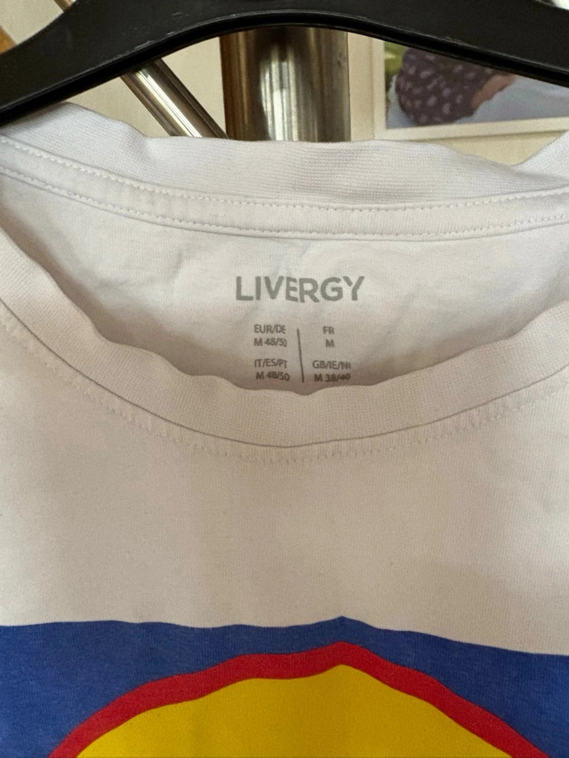 Vit Lidl t-shirt från Livergy - 1