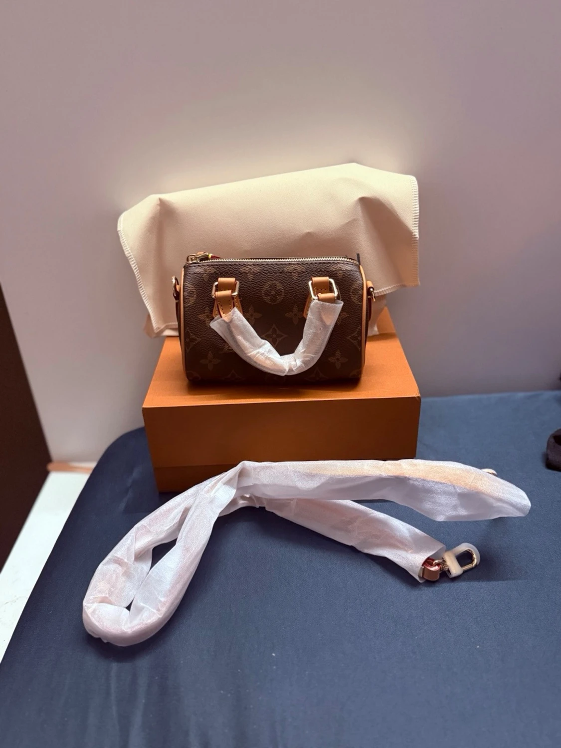 Mini Monogram handväska