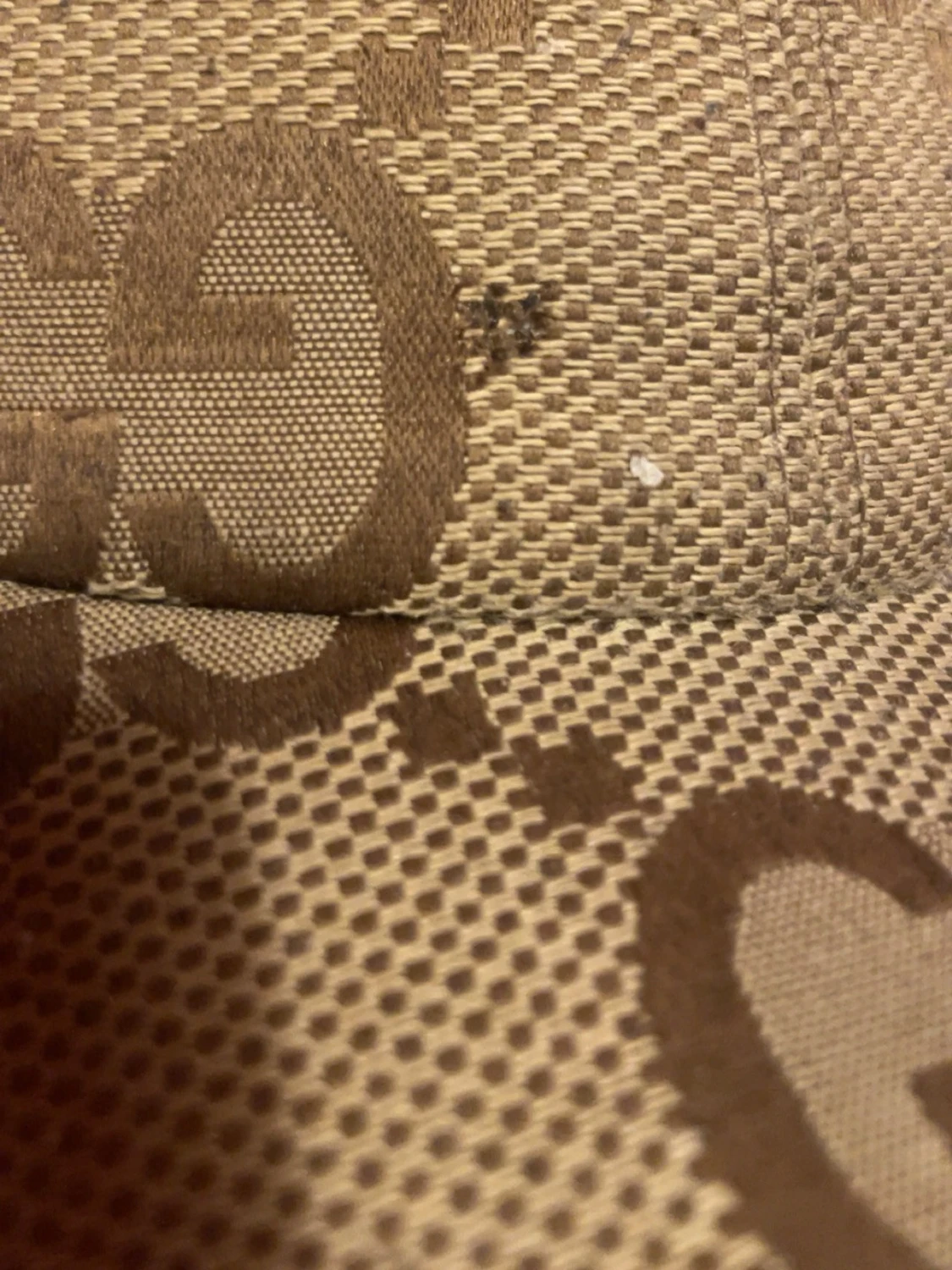 Beige GG-monogram keps från Gucci - 3