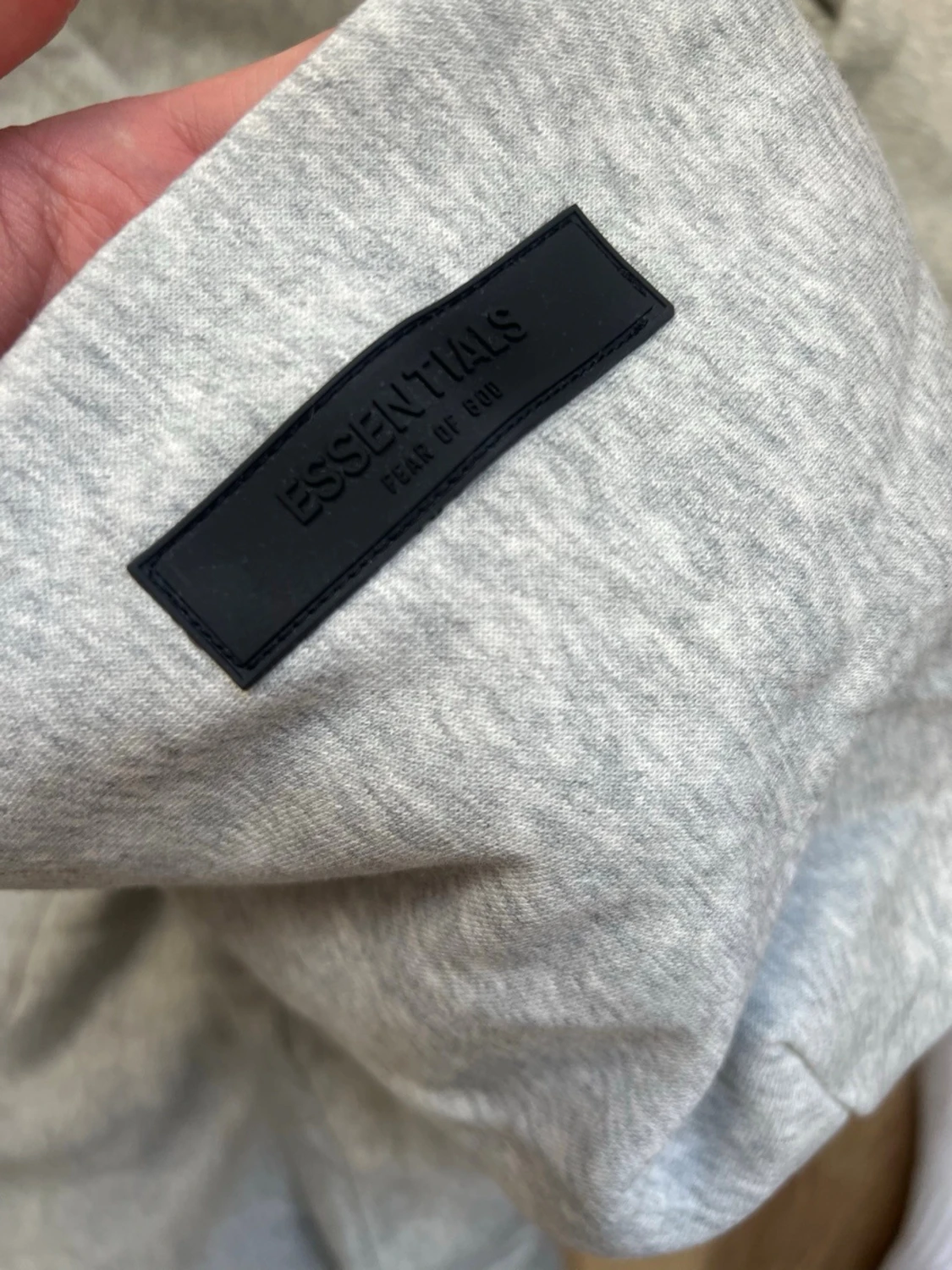 Grå Essentials Fear of God hoodie - 3