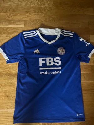 Leicester city tröja 20/21 - Köpte den i Leicesters officiella butik men råkade köpa tröjan i en storlek för stor och enda sen dess har tröjan bara legat i garderoben så den är så gott som ny. Tröjan är i Storlek M
