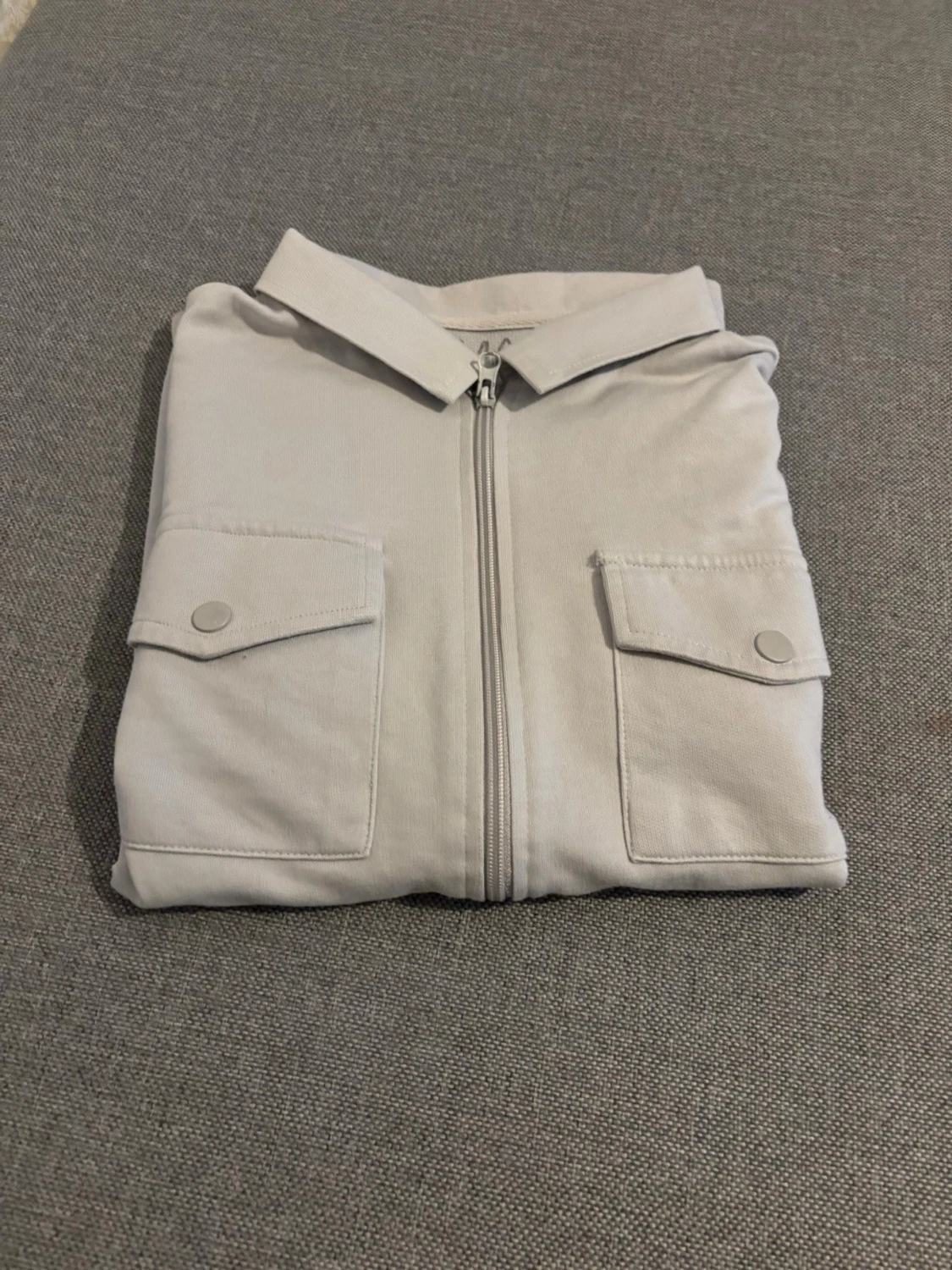 Grå overshirt  - 2