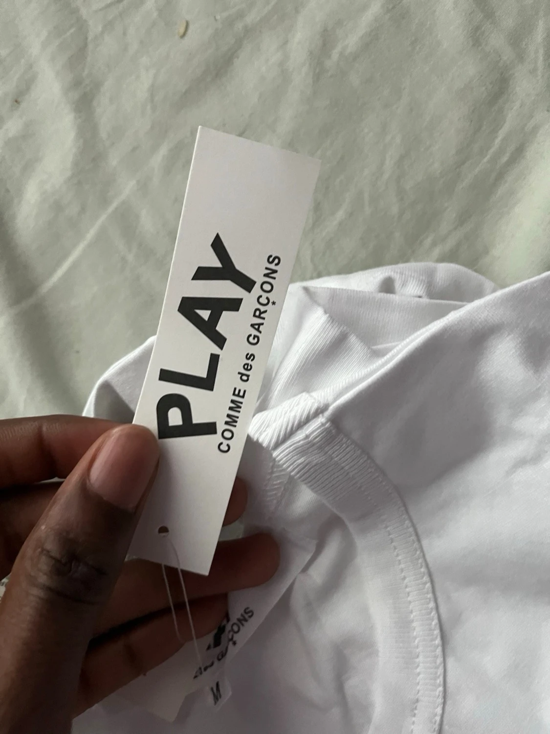 Vit Comme des Garçons PLAY t-shirt - 2
