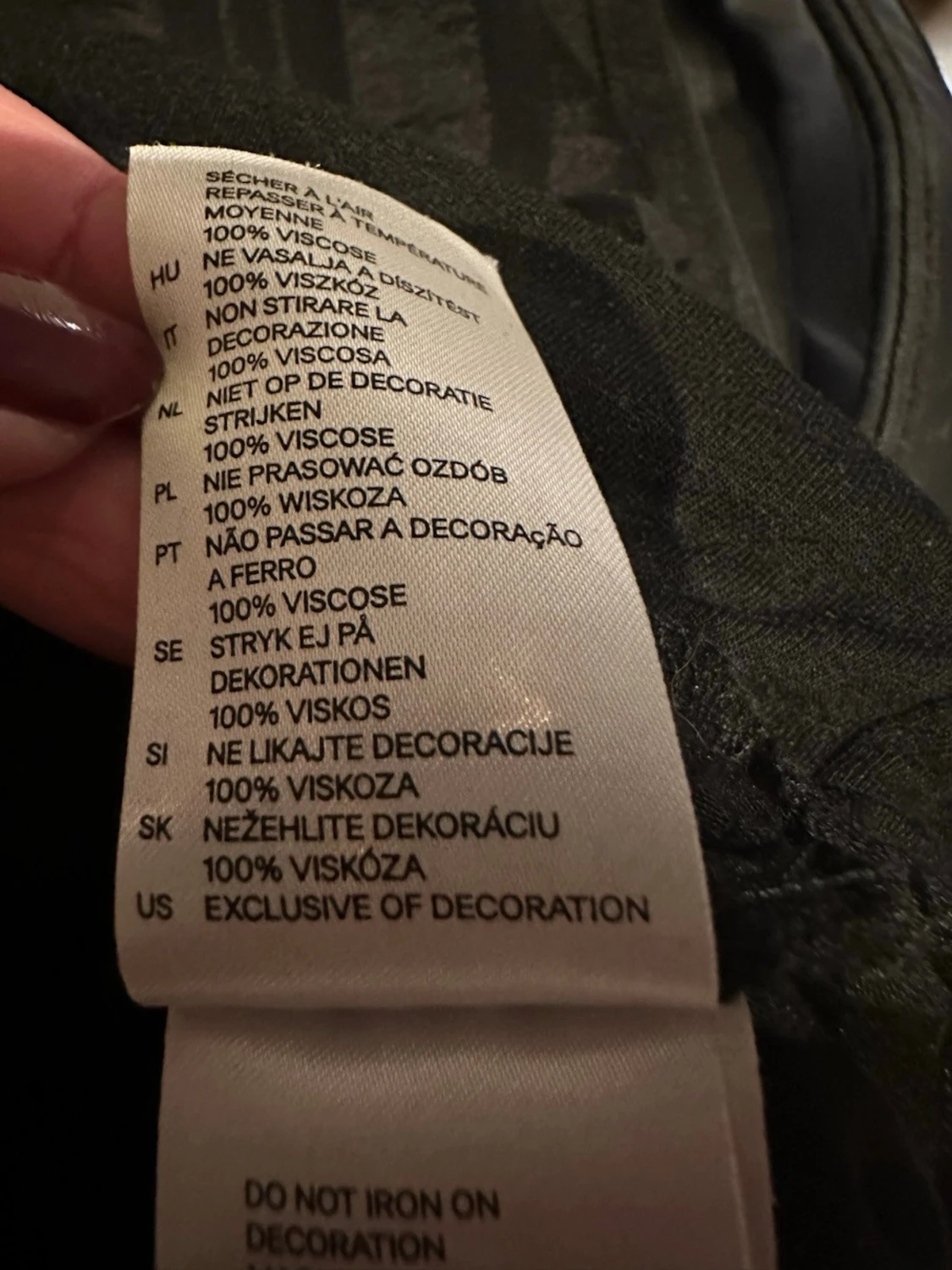 Svart ärmlös topp från H&M - 3