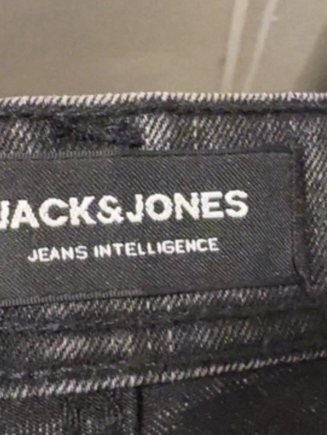 Svarta raka jeans - 2