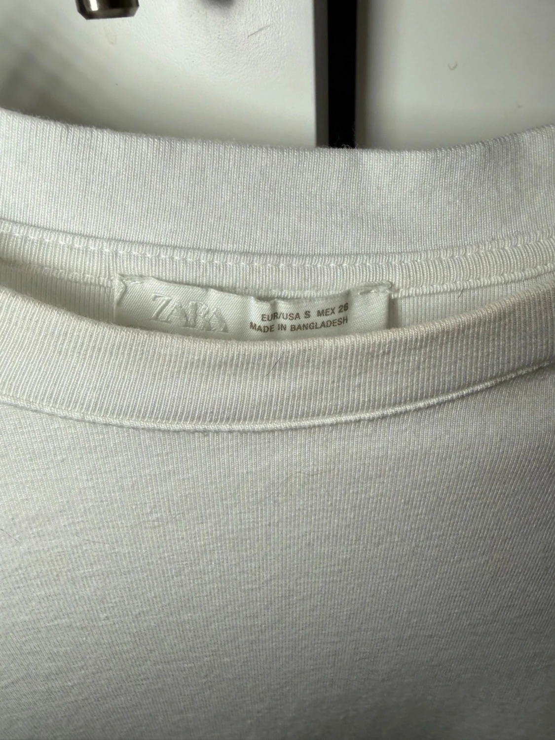 Vit långärmad body från Zara - 1