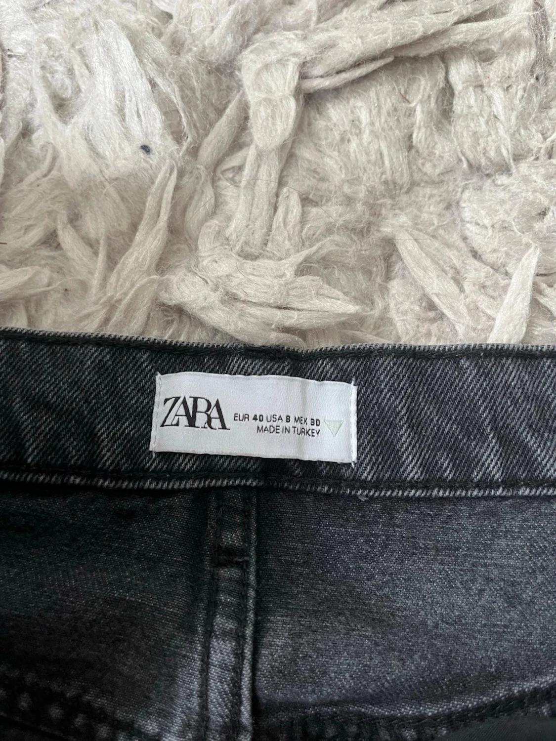 Svarta denimshorts - 2