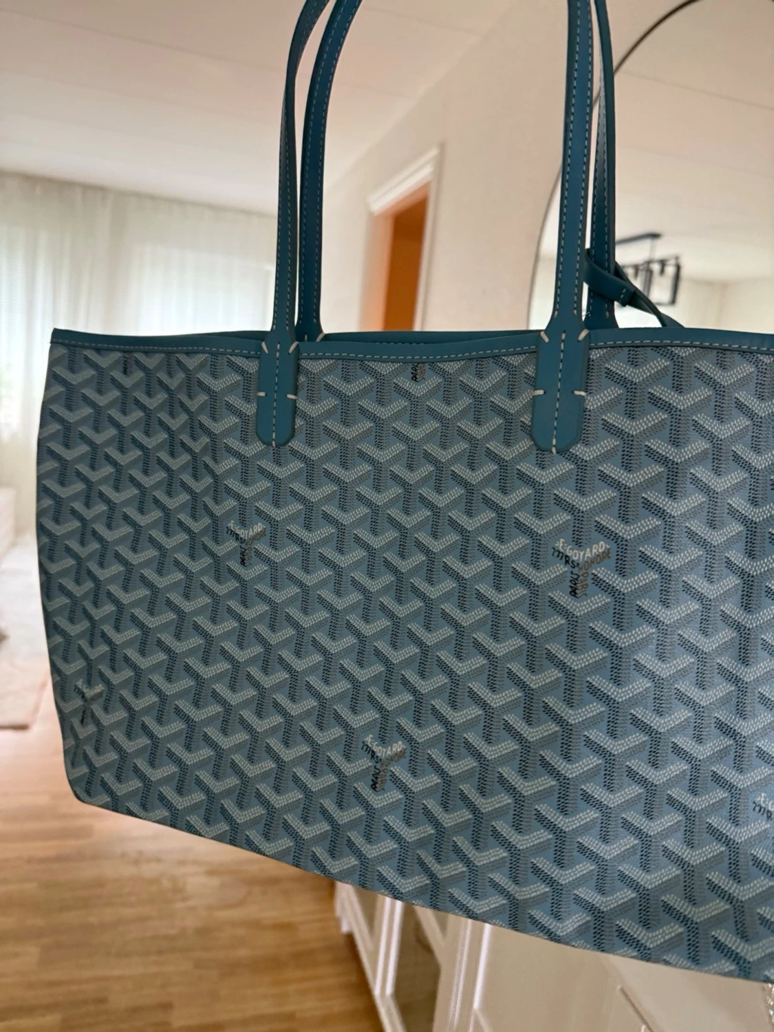 Blå väska från Goyard - 1