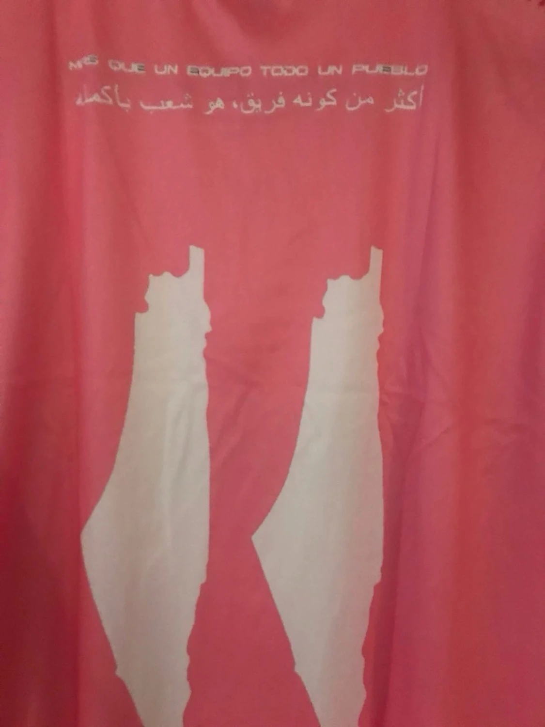 Rosa fotbollströja Free Palestine / M - 1