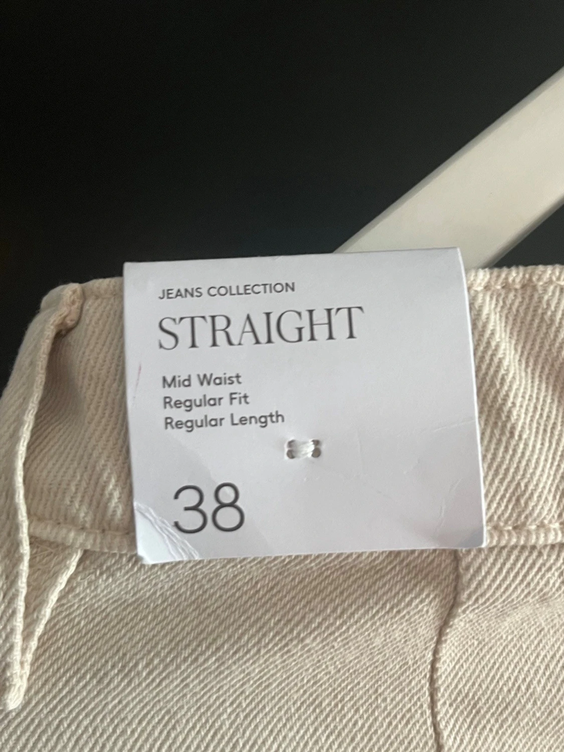 Vida beige jeans från Mango - 3