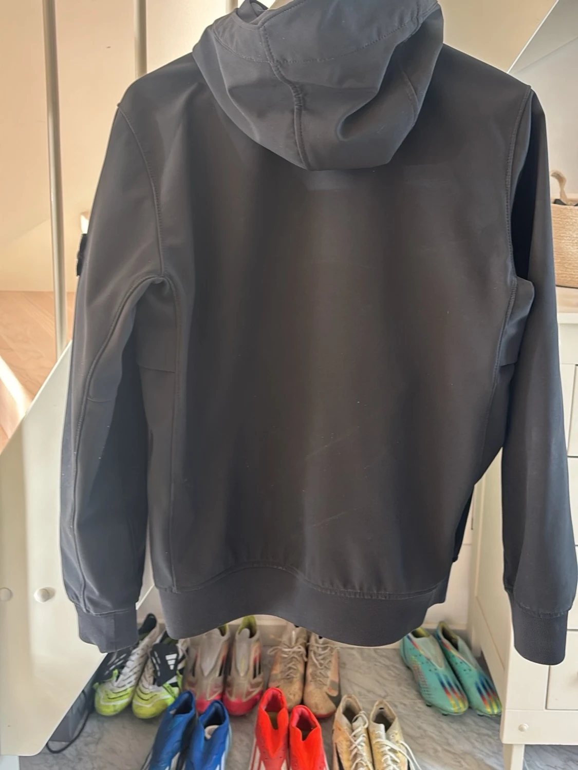 Svart vindjacka från Stone Island - 1