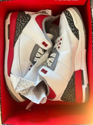 Nike Air Jordan 3 Fire Red sneakers - Air Jordan 3 Fire Red. Använda fåtal gånger. Köpta på Footlocker. Storlek 40