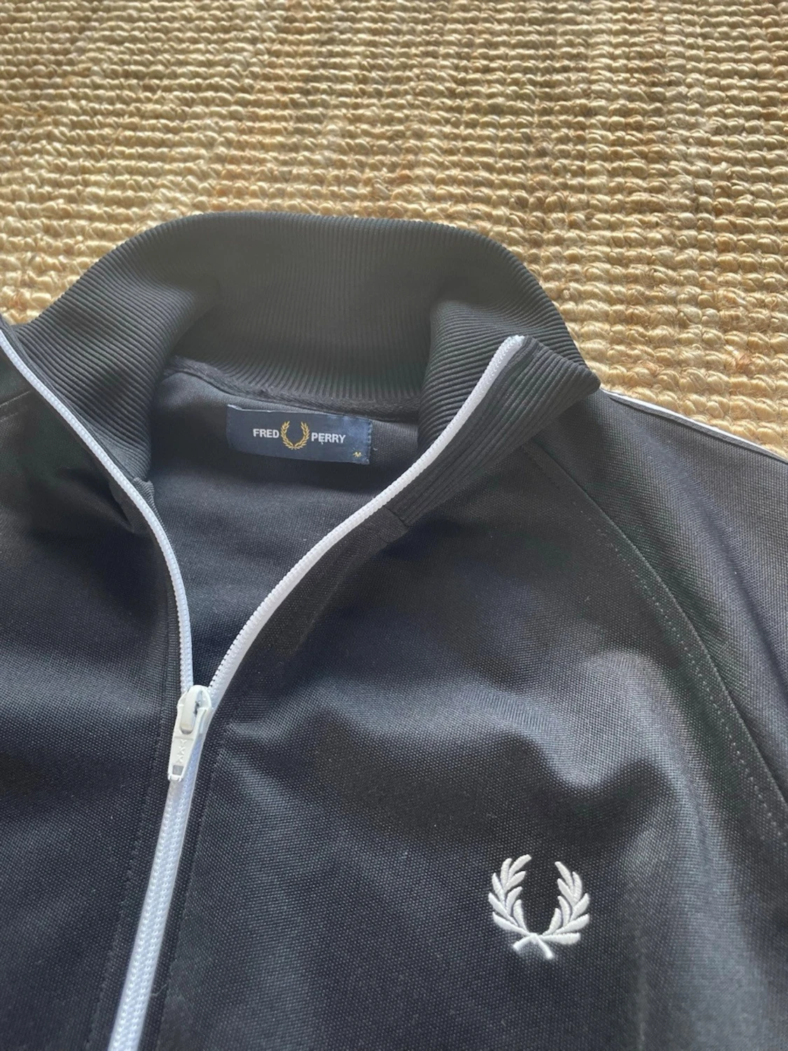 Svart Fred Perry ziptröja - 1