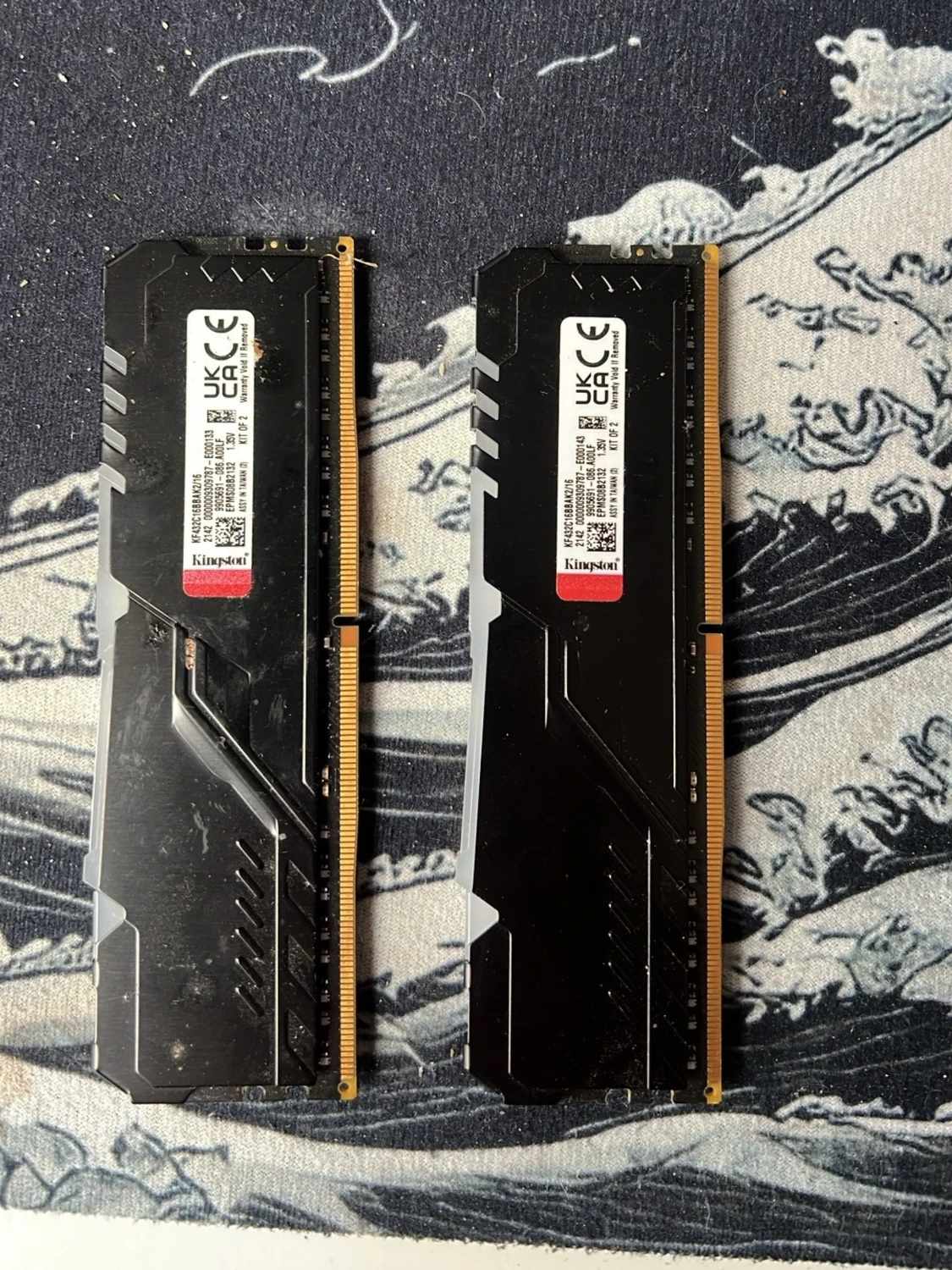 Kinston Fury Beast 16gb DDR4 3200mhz med RGB - 1