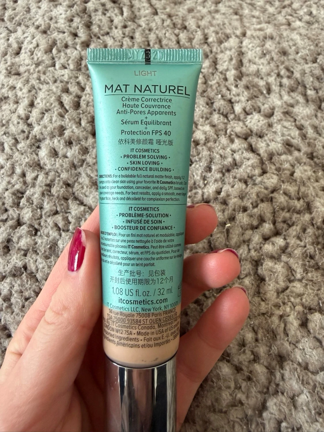 IT Cosmetics CC+ Natural Matte Foundation - 1