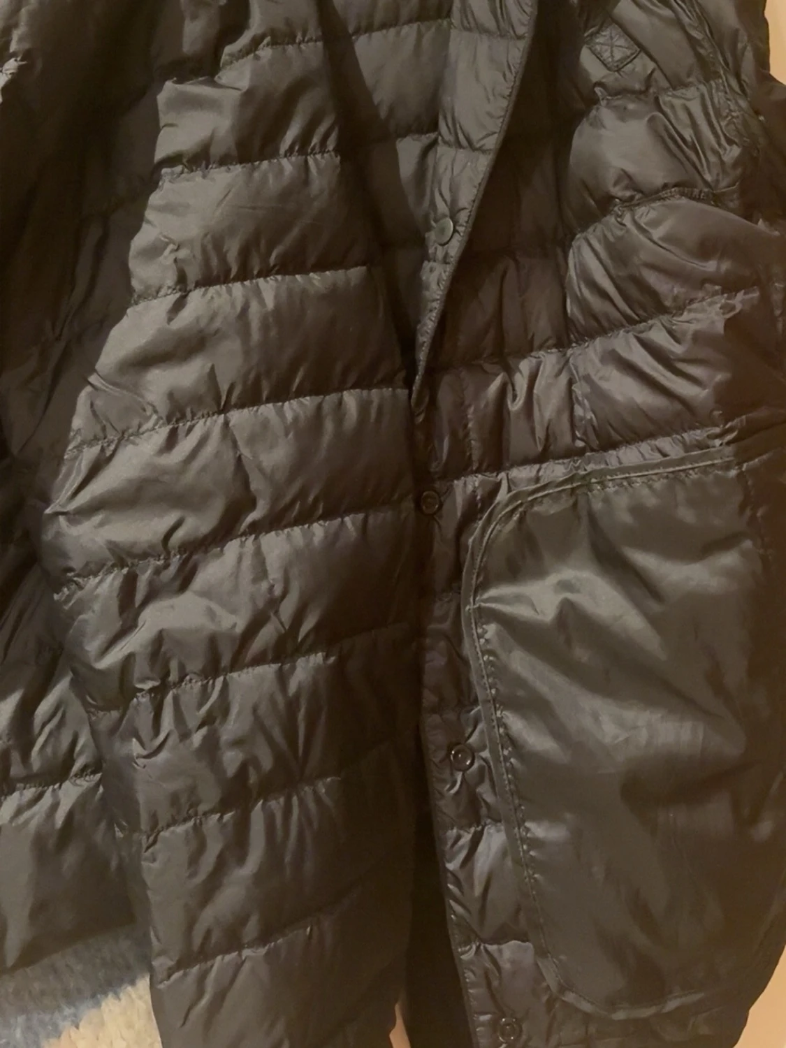 Svart dunjacka från Uniqlo, M - 2