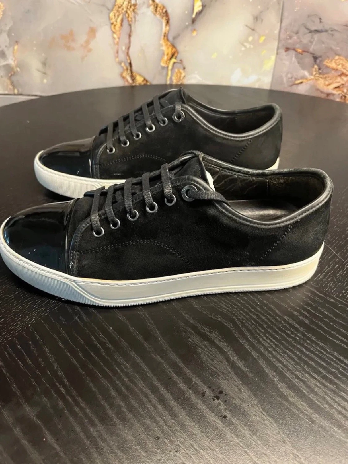 Svarta lanvin skor - 1