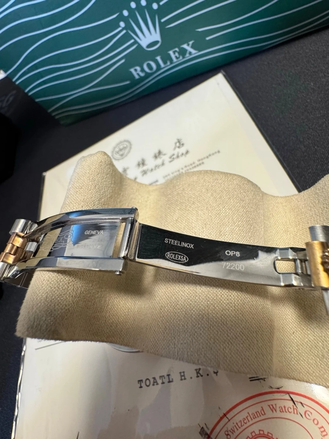 Rolx Role Datejust 41mm Gold Dial / O... - 5