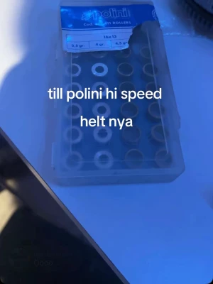 athena racing vev, polini vikter och vita kopplings fjädrar - använda och helt nya