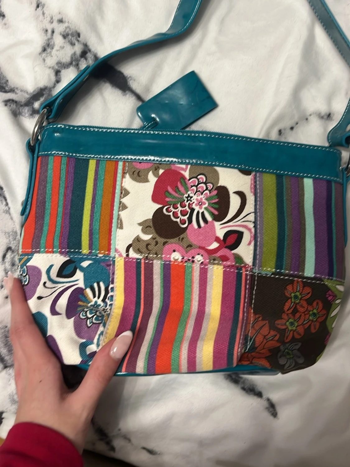 Patchwork handväska från Richela - 2