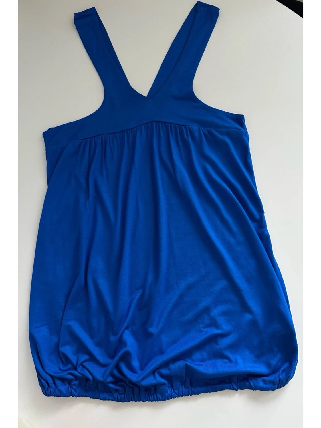 Blått H&M linne, storlek 38