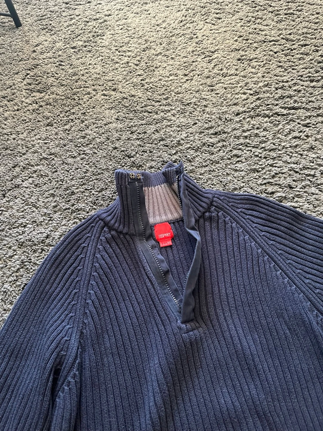 Stickad quarterzip  - 2