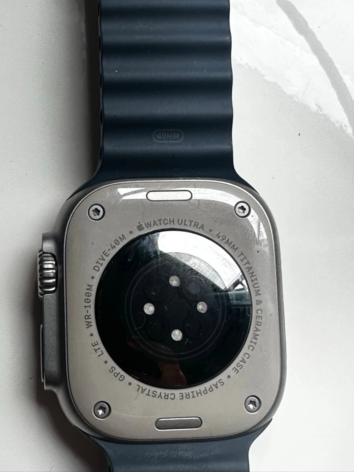Smartklocka med svart silikonarmband - 4