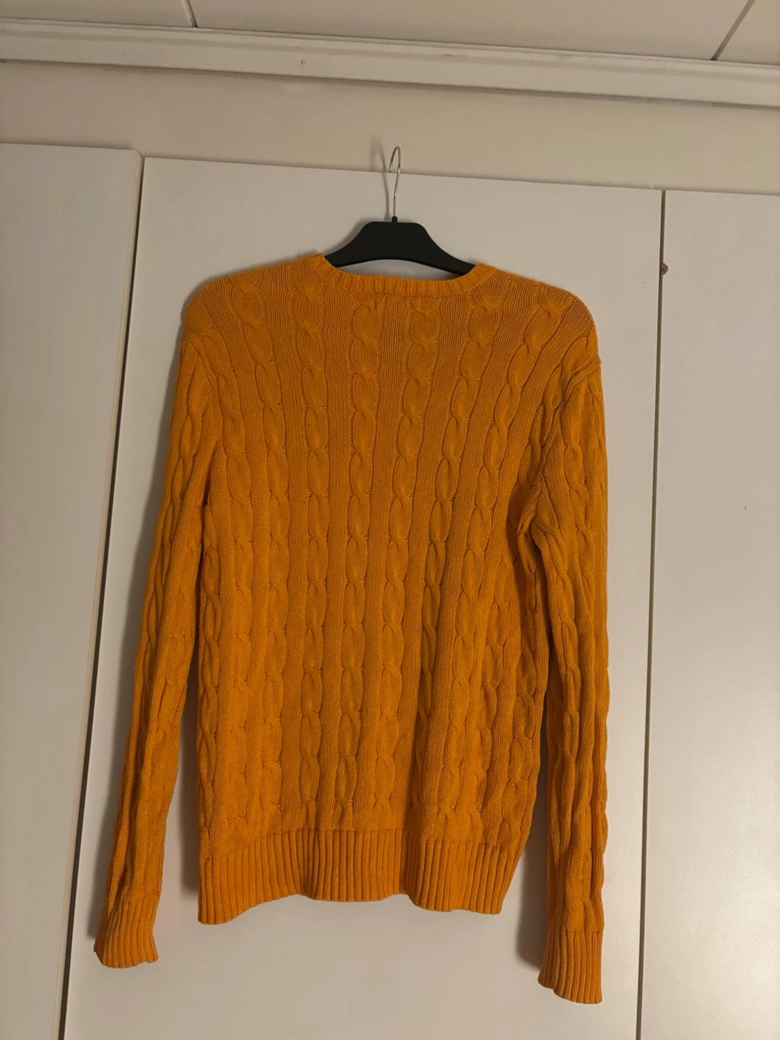 Orange kabelstickad tröja Polo Ralph Lauren - 1