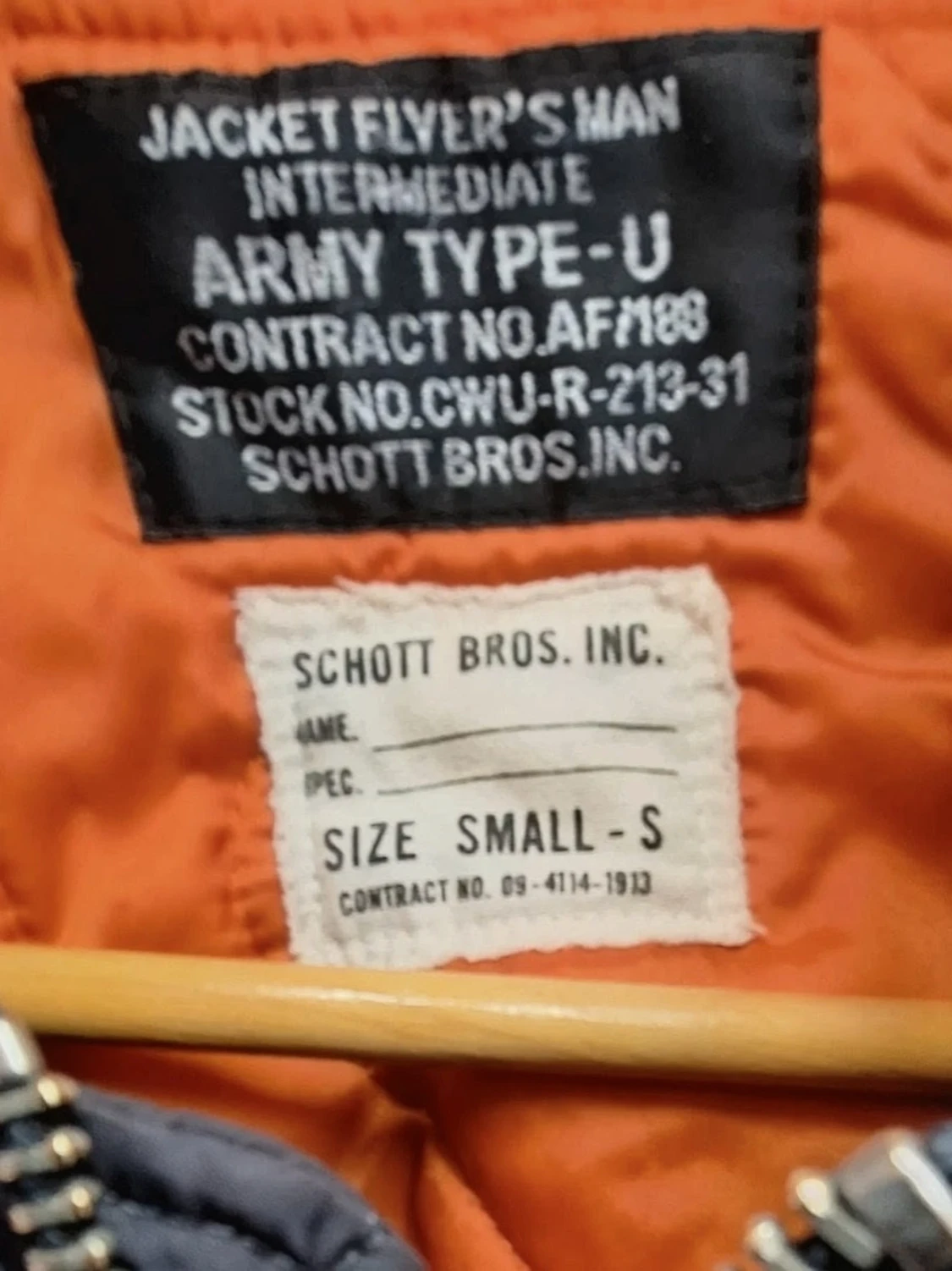 Schott NYC Army Type-U jacka - 2